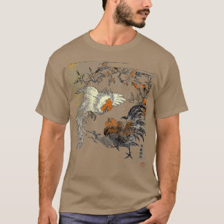 Game Fowl Fighting Roosters Cockfight vintage T-shirt