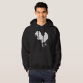 Game Fowl Gallegos, Rooster, gamefowl Chicken whit Hoodie (Voorkant volledig)