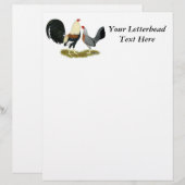 Game Fowl Pair (Voorkant / Achterkant)