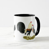 Game Fowl Pair Mok (Voorkant rechts)