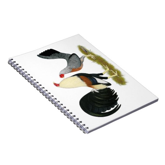 Game Fowl Pair Notitieboek (Rechterzijde)