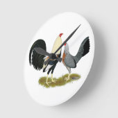 Game Fowl Pair Ronde Klok (Hoek)