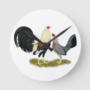 Game Fowl Pair Ronde Klok