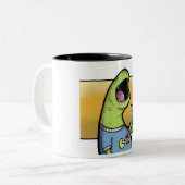 Game Freak-Mok Tweekleurige Koffiemok (Voorkant links)