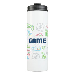 Game! Fun Controller Thermische Tumbler Thermosbeker