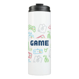 Game! Fun Controller Thermische Tumbler Thermosbeker