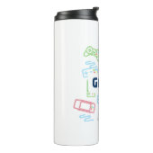 Game! Fun Controller Thermische Tumbler Thermosbeker (Gedraaid links)