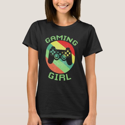 Game Gamer Video Game Retro voor gamers T-shirt (Voorkant)