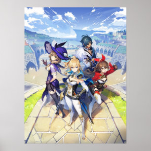 Game Genshin Impact Poster