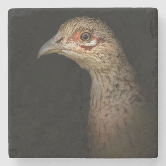 Game Girl Stenen Onderzetter (Voorkant)