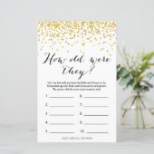 Game Gold Vrijgezellenfeest - Hoe oud waren ze? (Staand voorkant)