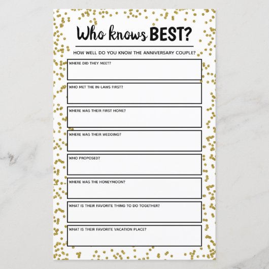 Game Golden Wedding Jubileum (Voorkant)