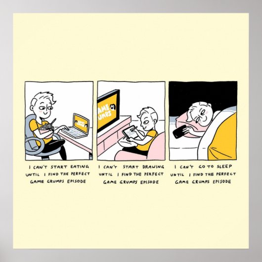 Game Grumps houdt van Poster (Voorkant)