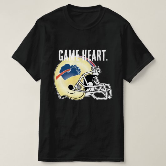 GAME HEART. T-SHIRT (Design voorkant)
