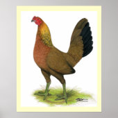 Game Hen: Erwtengekamd Poster (Voorkant)