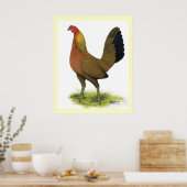 Game Hen: Erwtkam Poster (Keuken)