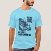 Game Herkennen Game Boot Vissen Grafisch T-shirt (Voorkant)