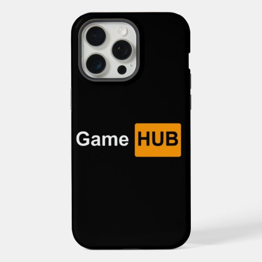 Game Hub iPhone Hoesje (Achterkant)