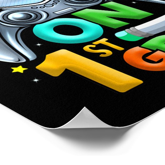 Game in eerste graad terug naar school 1e graad ni poster (Hoek)