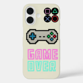 Game iPhone Hoesje – Pixel Art Video Game Cover