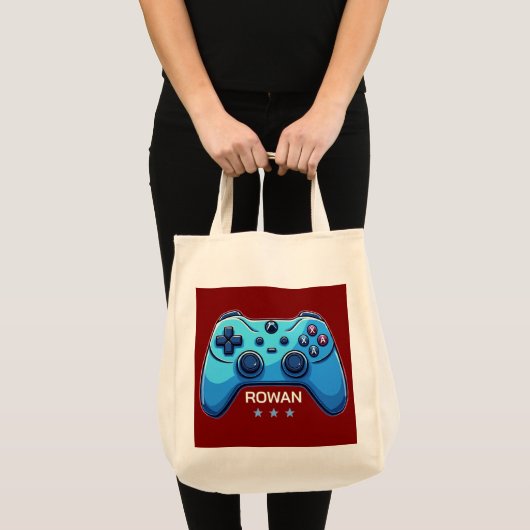 game joystick tote bag (Voorkant (product))