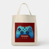 game joystick tote bag (Achterkant)