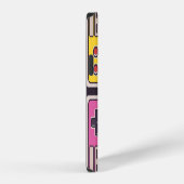 Game Joysticks Kleurrijke behang iPhone Hoesje (Rechterkant)