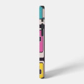 Game Joysticks Kleurrijke behang iPhone Hoesje (Linkerkant)