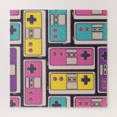 Game Joysticks Kleurrijke  behang Legpuzzel (Verticaal)