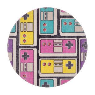 Game Joysticks Kleurrijke behang Snijplank