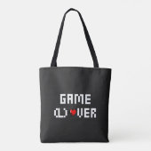 Game (L)Over - Trotse gamer Tote Bag (Achterkant)