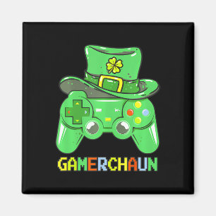 Game Leprechaun kostuum St. Patrick's Day Magneet