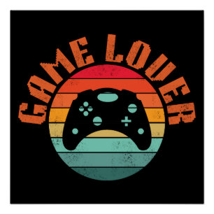 GAME LIEFHEBBERS GAMECONTROLLER PERFECT POSTER