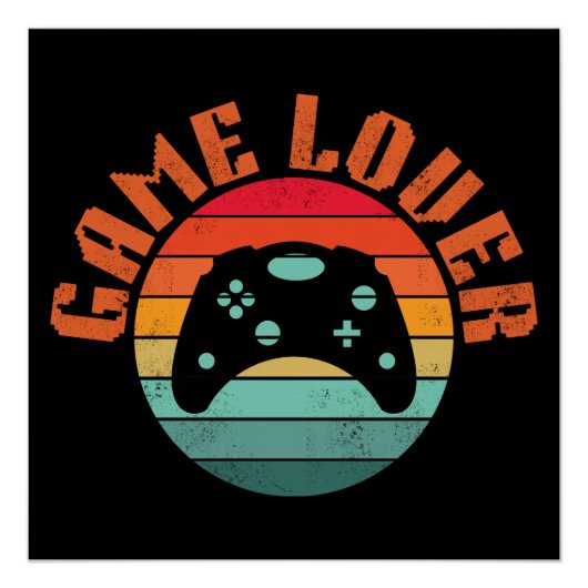 GAME LIEFHEBBERS GAMECONTROLLER PERFECT POSTER (Voorkant)