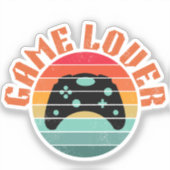 GAME LIEFHEBBERS GAMECONTROLLER STICKER (Voorkant)