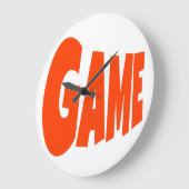 GAME LOGO RODE LETTERTYPE GROTE KLOK (Hoek)