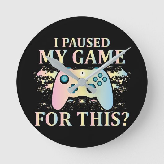 Game Lovers Ronde Klok (Voorkant)