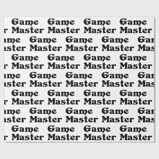 Game Master Cadeaupapier (Vlak)