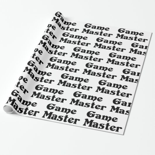 Game Master Cadeaupapier (Uitgerold)