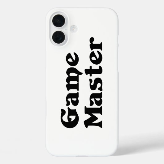Game Master Case-Mate iPhone Case (Achterkant)