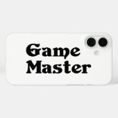 Game Master Case-Mate iPhone Case (Achterkant (horizontaal))