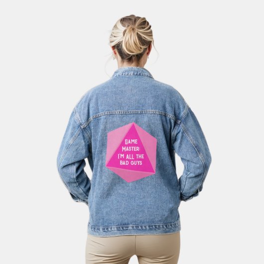 Game Master Ik ben de slechteriken Denim Jacket (Model)