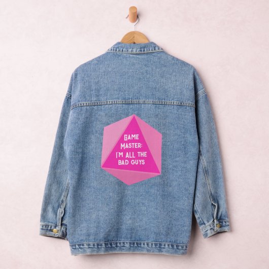 Game Master Ik ben de slechteriken Denim Jacket (Hangar)