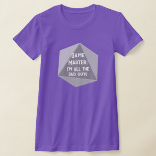 Game Master Ik ben de slechteriken T-shirt