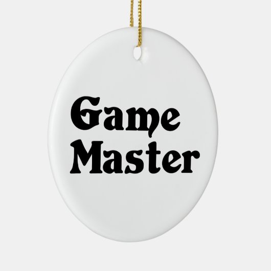Game Master Keramisch Ornament (Rechts)