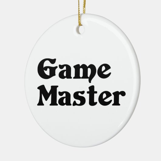 Game Master Keramisch Ornament (Links)