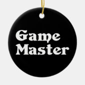 Game Master Keramisch Ornament (Voorkant)