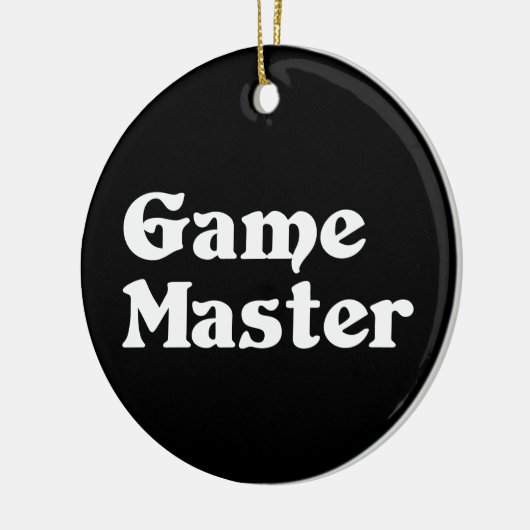 Game Master Keramisch Ornament (Links)