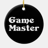 Game Master Keramisch Ornament (Achterkant)