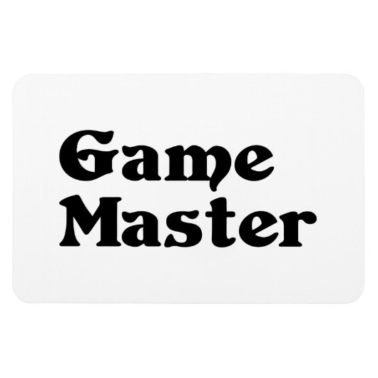 Game Master Magneet (Horizontaal)
